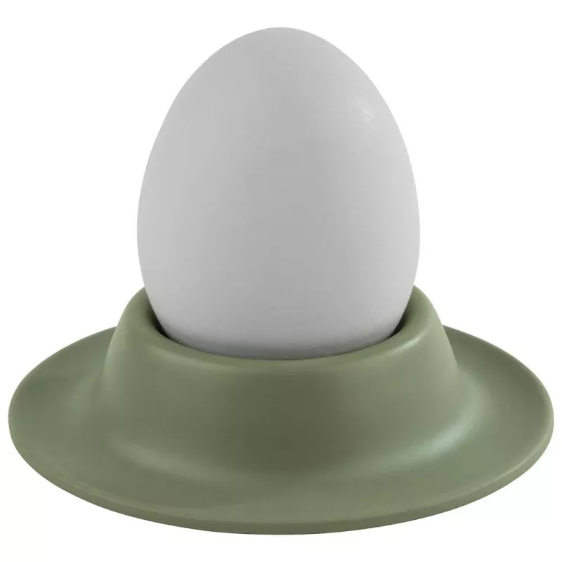 APS EGGY set di 4 portauova, melamina verde, diametro 85 mm, lavabile in lavastoviglie 85295