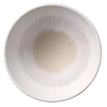 APS BLUSH ciotola da portata rotonda, 190 mm, melamina beige, impilabile, lavabile in lavastoviglie, termoresistente (1 pz) 85509