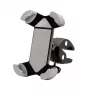 E+P MHB7 supporto per smartphone da bici con braccio di fissaggio regolabile 130-180 mm, nero/grigio
