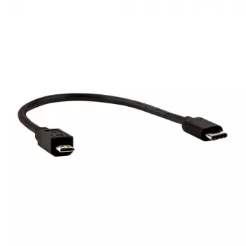 E+P CC 324/02 cavo USB 3.1, 0,2 m, USB-C a Micro-B, nero 0000853270