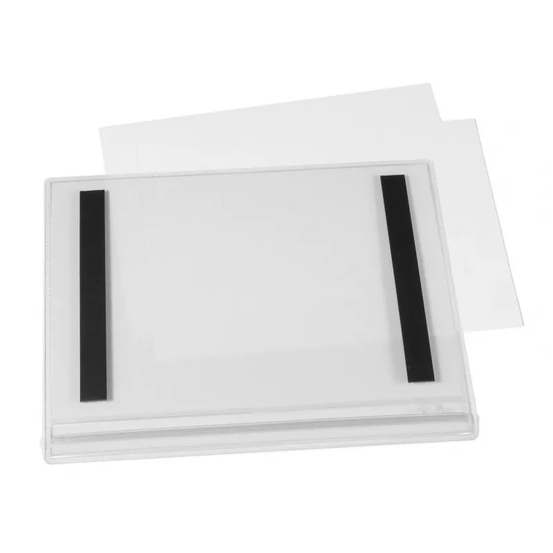 DURABLE Cornice portaposter A5 magnetica impermeabile, confezione da 5, nero 505819