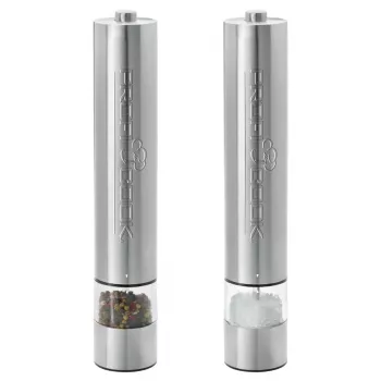 ProfiCook PC-PSM 1031 set elettrico macina pepe e sale, acciaio inox/nero