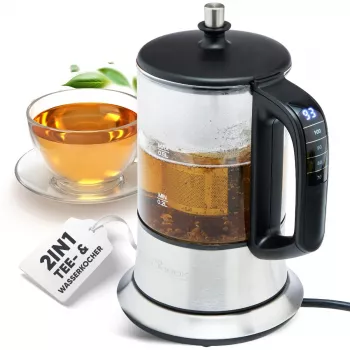 ProfiCook 501165 preparatore per tè 0,5 L 1100 W nero - acciaio inox
