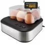 ProfiCook PC-EK 1276 cuociuova fino a 6 uova con sintesi vocale, acciaio inox / nero 501276