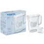 Brita Style caraffa filtrante per acqua, 2,4L, bianco, filtri MAXTRA+ inclusi