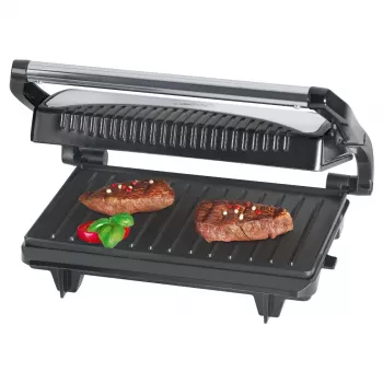 Clatronic MG 3519 grill a contatto 700 W senza grassi piastre antiaderenti
