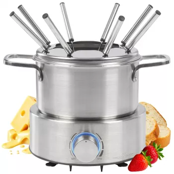 Profi Cook PC-FD 1288 set fonduta elettrica acciaio inox 800 W 1,2 L 8 persone