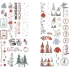 Rayher articolo decorativo pellicola transfer Nordic Winter multicolore 2 fogli (31663000)