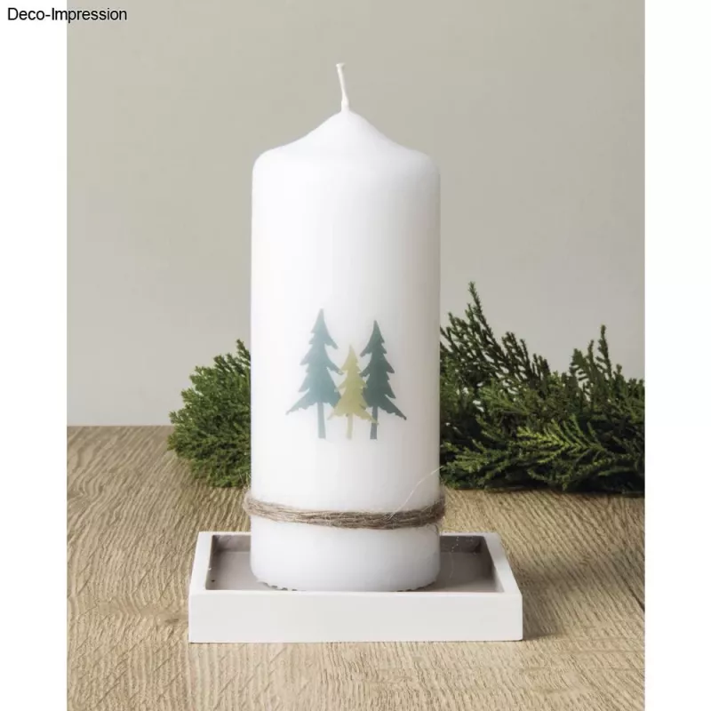 Rayher articolo decorativo pellicola transfer Nordic Winter multicolore 2 fogli (31663000)