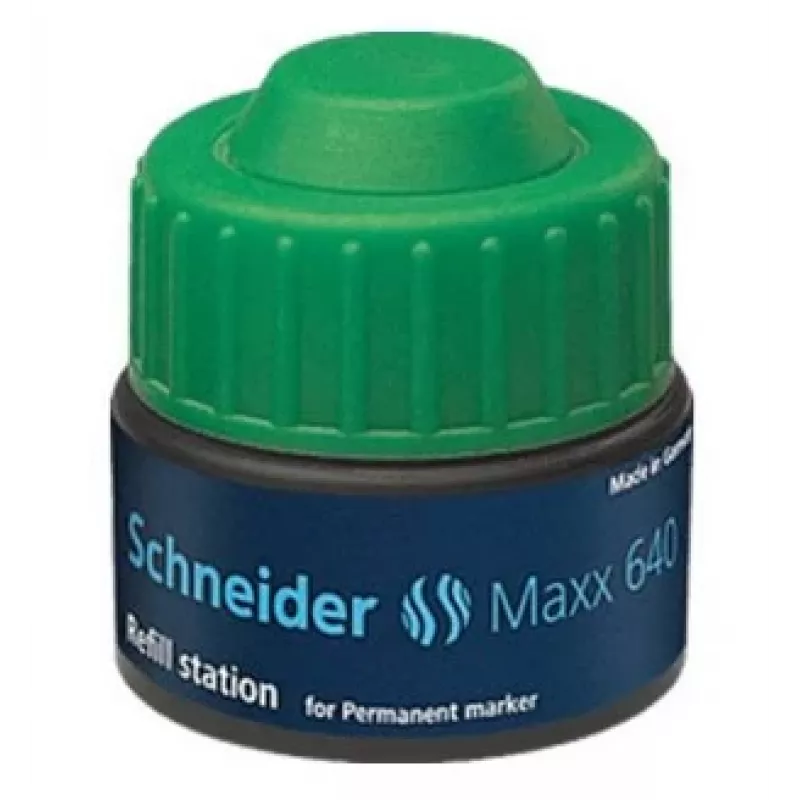 Schneider Maxx 640 inchiostro di ricarica per marker verde 30 ml 164004