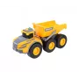 Dickie Toys Volvo A60H dumper articolato 1:24 scala veicolo da cantiere con luce e suono 203723007