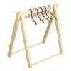 Rayher Mini stendibiancheria per gnomi, naturale, 1 set 46814505