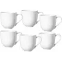 Ritzenhoff & Breker Skagen tazze da caffè in porcellana bianca 440 ml set da 6 317329