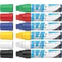 Schneider Paint-It 330 V1 set pennarelli acrilici, 6 colori diversi, punta a cuneo 15 mm 120396
