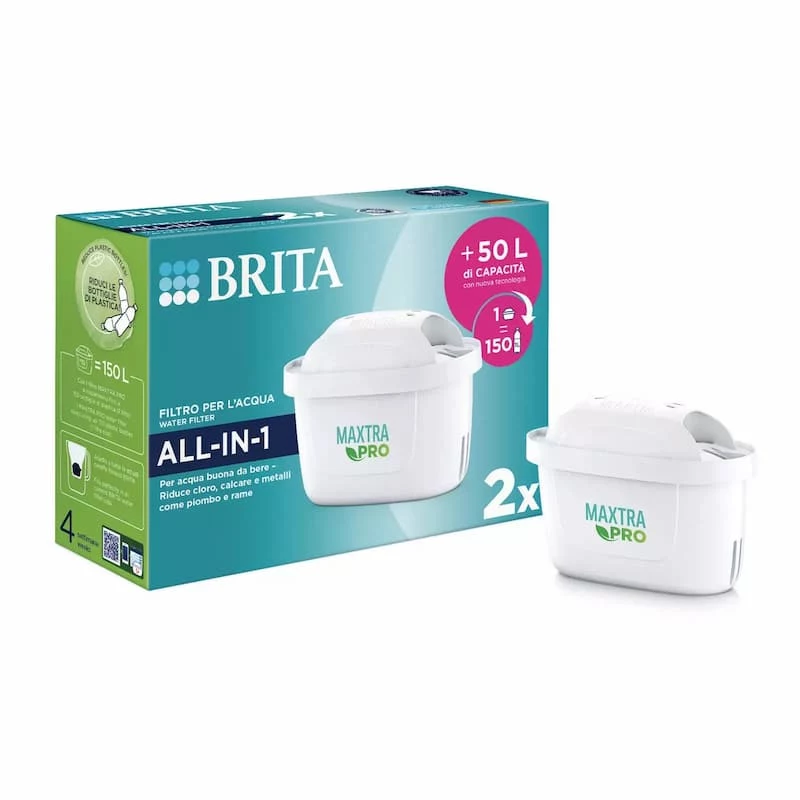 Brita MAXTRA PRO cartuccia filtrante, confezione da 2