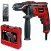 Einhell TC-ID 720/1 E Kit trapano a percussione 720 W con set di punte da 5 pezzi e valigetta 4259846