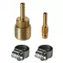 Einhell set connettori per tubo 6 mm per sistemi ad aria compressa (4139500)