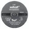 wolfcraft sega a tazza multiuso Ø 25-65 mm, 6 lame, profondità di taglio 23 mm (2165000)