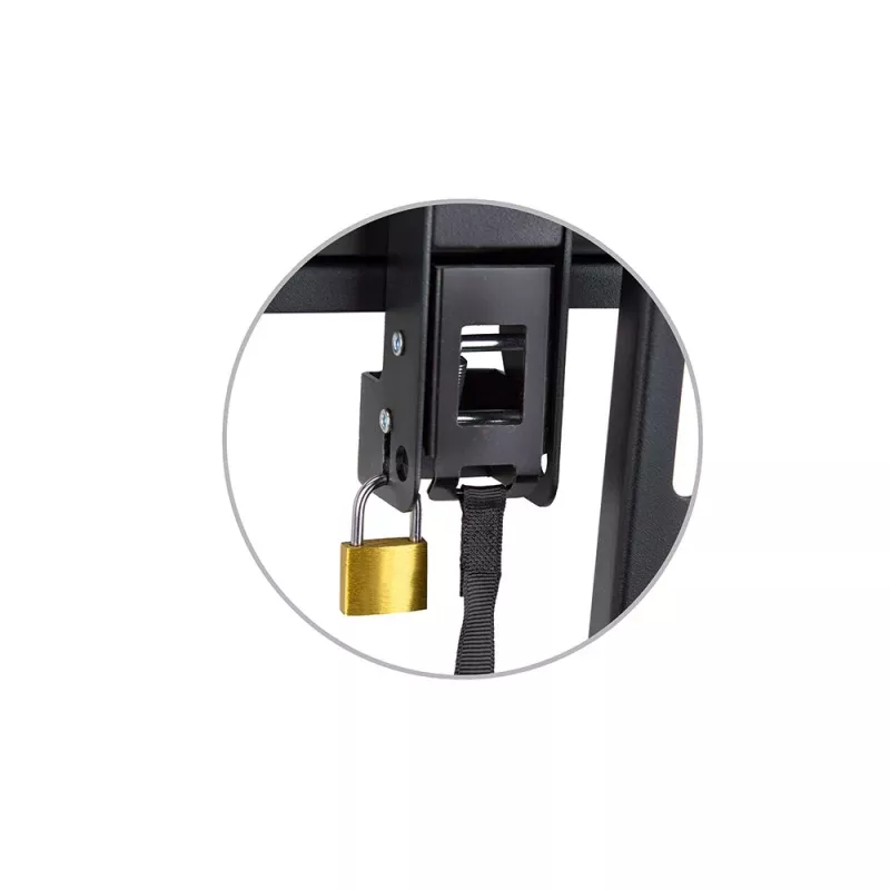 E+P WHS310 supporto TV da parete orientabile per schermi 55-105 pollici fino a 80 kg, nero