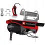Einhell 2255161 argano a batteria 250/500 kg, 18 V Power X-Change, brushless, fune 12 m
