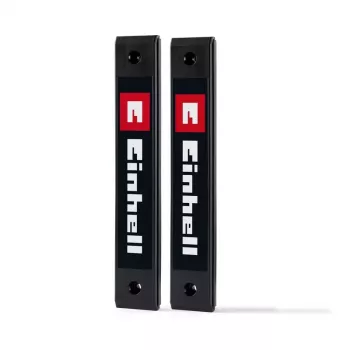 Einhell 4540061 set guide di guida per E-Case, 2 pezzi, rosso/nero