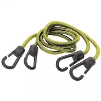 Wolfcraft 3292000 corda elastica 8 mm x 1 m nero