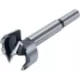 Wolfcraft 1002000 set punte Forstner, 5 pezzi, 15–35 mm, acciaio al carbonio, tagliente dentato, in valigetta in plastica