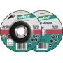 Wolfcraft 1623300 disco da taglio con centro depresso 125 mm x 22,23 mm x 1,2 mm, confezione da 5