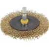 Wolfcraft spazzola a disco con gambo da 1/4