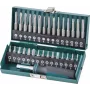 Wolfcraft set di 31 punte di sicurezza con portapunte magnetico a cambio rapido, acciaio S2, gambo esagonale 1/4 inch, Phillips, Pozidriv, Torx, Security-Hex, Tri-Wing, Spanner, Torq-Set, Robertson, taglio 1386000
