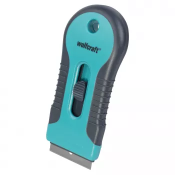 Wolfcraft raschietto in plastica 2K 38 mm blu/nero 4101000