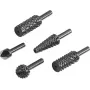 Wolfcraft set raspe e svasatori 5 pezzi 2540000