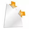 DURABLE STANDARD A4 buste portadocumenti trasparenti, confezione da 100, 0,10 mm rPP, aperte in alto e a destra 247819