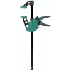 Wolfcraft EHZ Easy 75-150 morsetto a una mano 3020000, apertura 0-150 mm, apertura di espansione 75-260 mm, sbraccio 75 mm