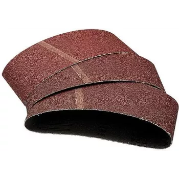 Wolfcraft 1919000 Nastro abrasivo P24 533 mm x 75 mm, confezione da 3