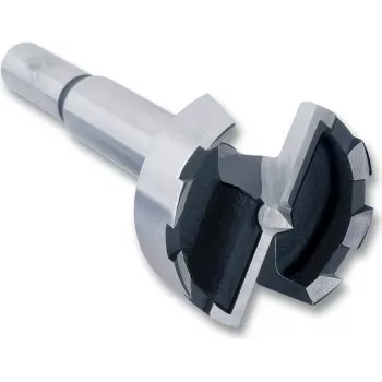 Wolfcraft 3315000 Punta Forstner 20 mm, lunghezza totale 90 mm, gambo cilindrico, 1 pz.
