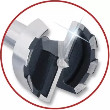 Wolfcraft Punta Forstner diametro 40 mm, lunghezza 90 mm, gambo cilindrico 3325000