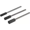 Wolfcraft 2175000 Set punte abrasive in ceramica, 3 pezzi, gambo 2,35 mm
