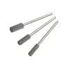 Wolfcraft 2175000 Set punte abrasive in ceramica, 3 pezzi, gambo 2,35 mm