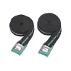 Wolfcraft 3421000 Cinghia di fissaggio 4 m x 20 mm con chiusura a morsetto