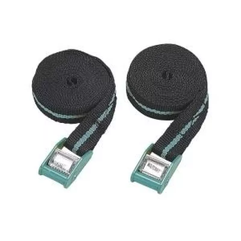 Wolfcraft 3421000 Cinghia di fissaggio 4 m x 20 mm con chiusura a morsetto