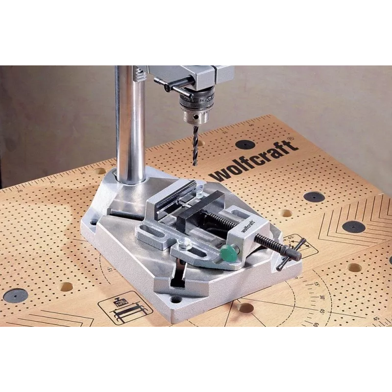 Wolfcraft 3423000 Morsa con apertura ganasce 85 mm e apertura 80 mm