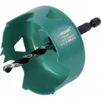 Wolfcraft 5968000 Tazza fresa bimetallica 68 mm