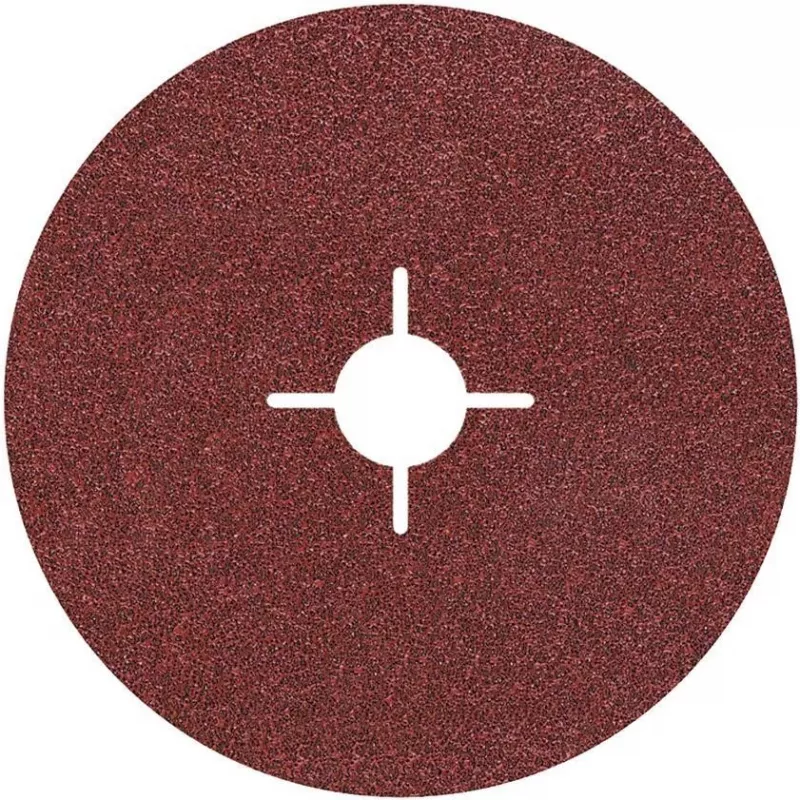Wolfcraft 2476000 Carta abrasiva per platorello, non forata, grana 24/40/60/100, 115 mm, 1 set