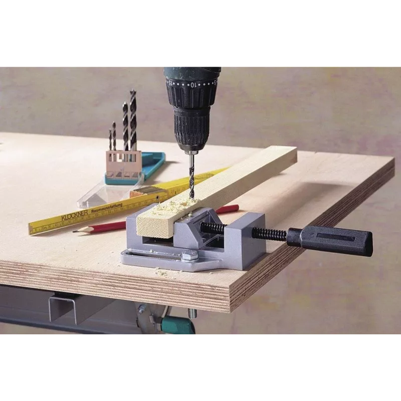 Wolfcraft Serie S Morsa da banco apertura ganasce 68 mm, apertura 65 mm, alluminio pressofuso 3412099