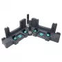 Wolfcraft 6956000 Troncatrice con seghetto a dorso, lama 240 mm, 11 TPI, tagli a 45° e 90°, pezzo max. 300x60 mm