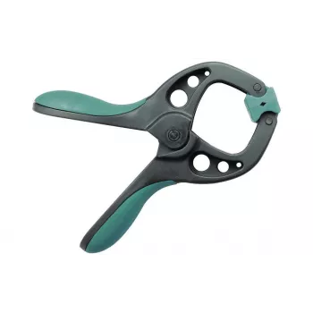 wolfcraft FZ 40 Morsetto a molla 40 mm grigio/turchese 3630000