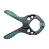 wolfcraft FZ 40 Morsetto a molla 40 mm grigio/turchese 3630000