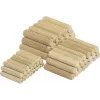 Wolfcraft 2905000 tasselli in legno 6 x 30 mm, 200 pezzi, faggio, zigrinati
