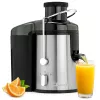 Clatronic AE 3666 centrifuga - nero/acciaio inox, 400 W, contenitore scarti 1,5 L, 2 velocità 263804